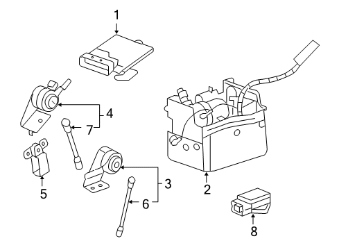 2012 GMC Yukon Ride Control Diagram