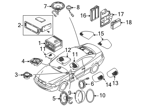 Housing, Transmission Clutch Diagram for 8682114