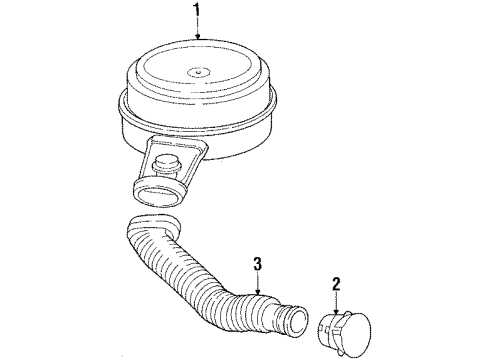 1985 GMC C1500 Air Inlet Diagram