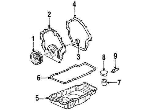 1997 Cadillac Seville Senders Diagram