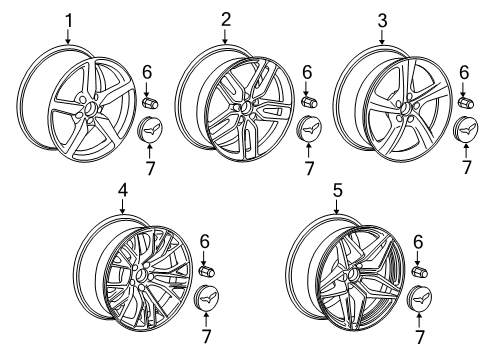 2017 Chevy Corvette Wheels Diagram