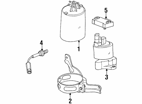 2002 Saturn SC1 Powertrain Control Diagram