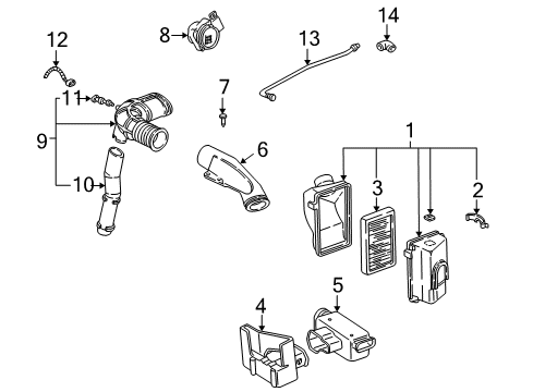 1996 Chevy Camaro ESC Control Module Diagram for 16214661