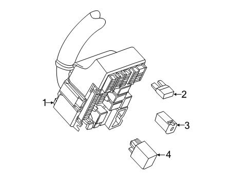 2022 Chevy Trax Blower Motor & Fan Diagram