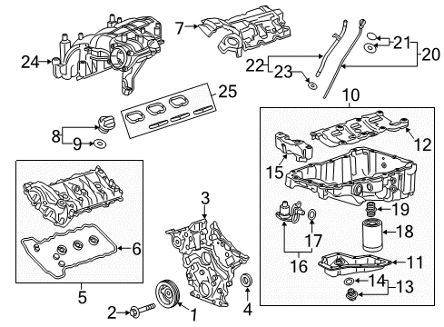 2018 Cadillac XT5 Intake Manifold Diagram