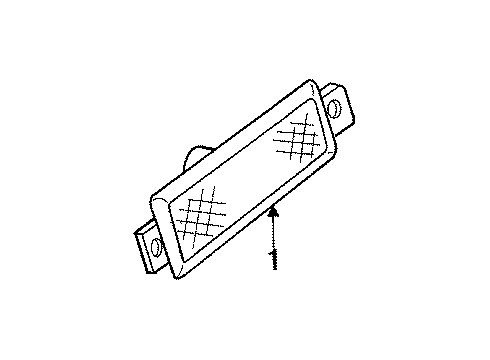 1987 Pontiac 6000 Side Marker Lamps Diagram