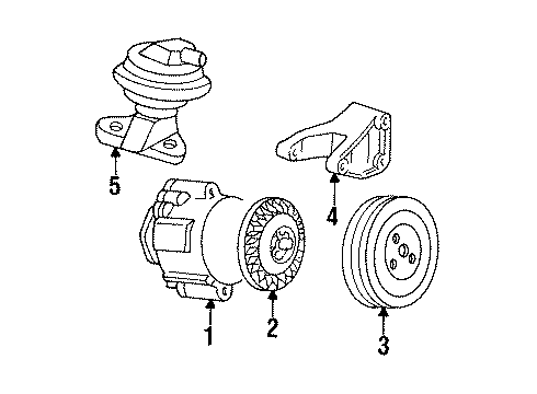 1993 Chevy S10 EGR System Diagram