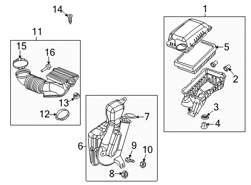 2006 Saturn Ion Air Intake Diagram