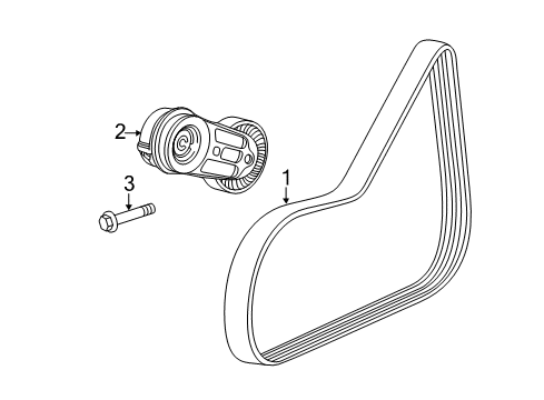 2017 Buick Verano Belts & Pulleys Diagram