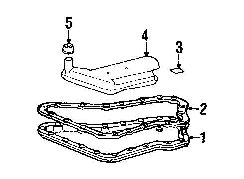 2002 Oldsmobile Silhouette Transaxle Parts Diagram