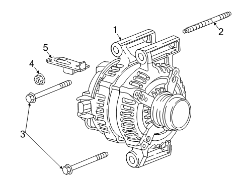 2019 Chevy Traverse Alternator Diagram