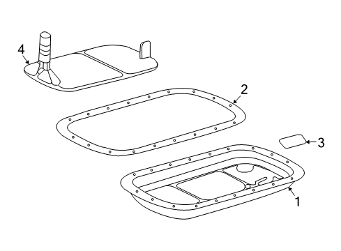 2005 Cadillac STS Automatic Transmission Diagram