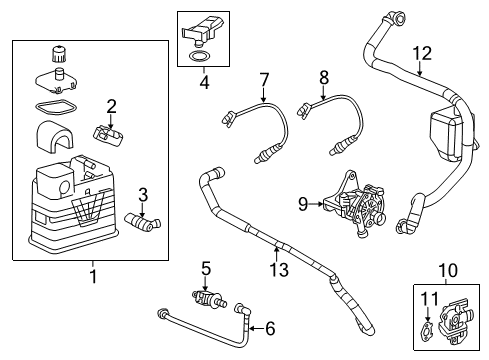 2014 Chevy Malibu A.I.R. System Diagram