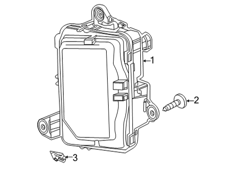 2020 GMC Sierra 2500 HD Fog Lamps Diagram