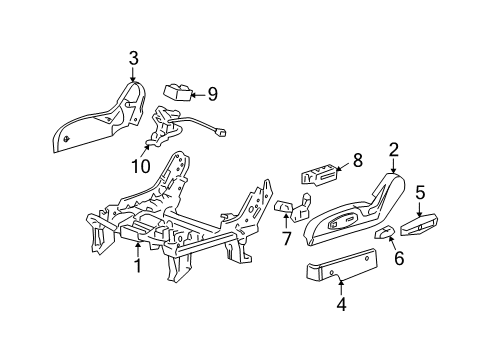 2008 Pontiac Torrent Power Seats Diagram