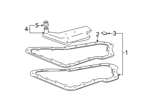 2005 Buick Rendezvous Transaxle Parts Diagram 2 - Thumbnail