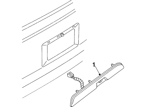 1994 Buick Roadmaster License Lamps Diagram