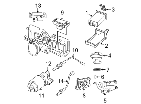 2000 GMC Sonoma EGR System Diagram