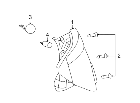 2006 Saturn Ion Tail Lamps Diagram