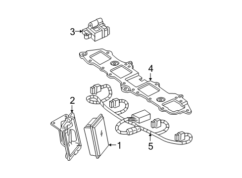 2007 Cadillac Escalade EXT Ignition System Diagram