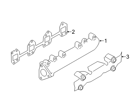 2017 Chevy Silverado 2500 HD Exhaust Manifold Diagram 2 - Thumbnail