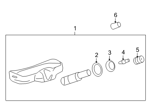 2010 Saturn Sky Tire Pressure Monitoring Diagram