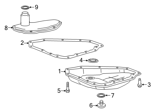 2022 Chevy Spark Transaxle Parts Diagram