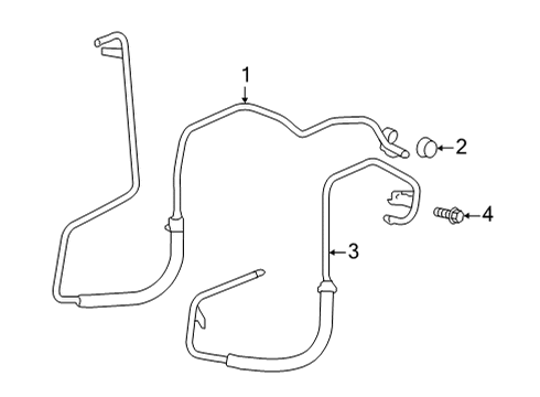 2023 Buick Enclave Trans Oil Cooler Diagram