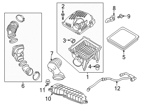 2016 Buick Envision Air Intake Diagram
