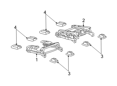 2007 Buick LaCrosse Power Seats Diagram 3 - Thumbnail