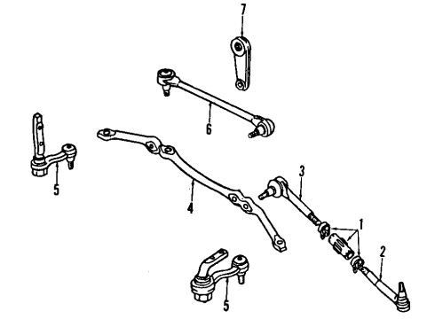 1998 Chevy Astro Power Steering Pump Diagram for 26069038