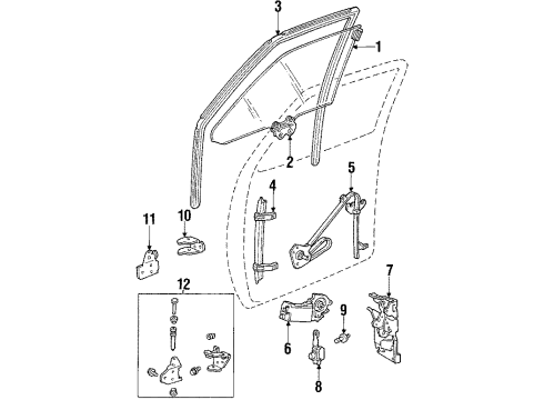 1990 Chevy Caprice Front Door Diagram