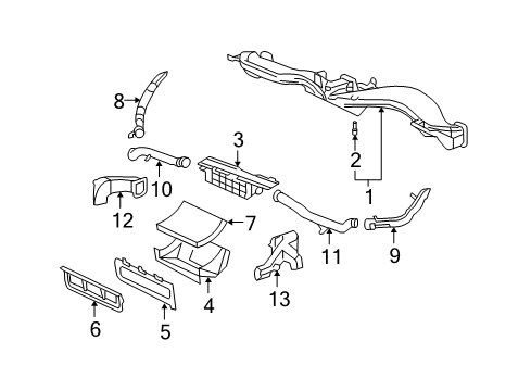 2011 Chevy Corvette Ducts Diagram