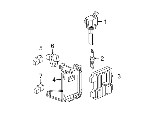 2011 GMC Canyon Ignition System Diagram