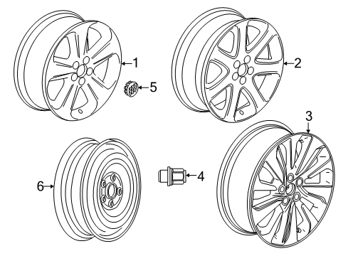 2016 Buick Encore Wheels Diagram