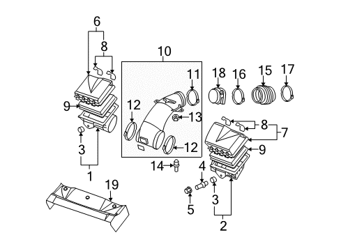 2005 Chevy Corvette PCM Diagram for 19210071