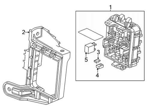 2021 GMC Yukon XL Fuse & Relay Diagram