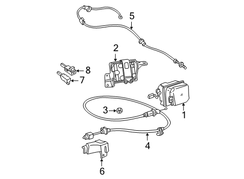 2005 Buick LeSabre Cruise Control System Diagram