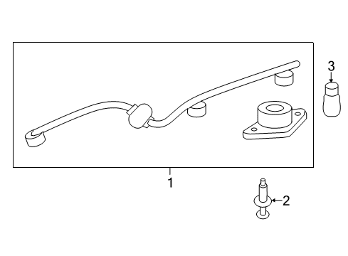 2008 GMC Acadia License Lamps Diagram
