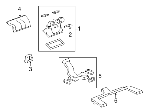 2012 Chevy Captiva Sport Ducts Diagram