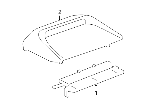 2007 Pontiac G6 High Mount Lamps Diagram 2 - Thumbnail