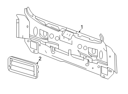 2019 Chevy Cruze Rear Body Diagram