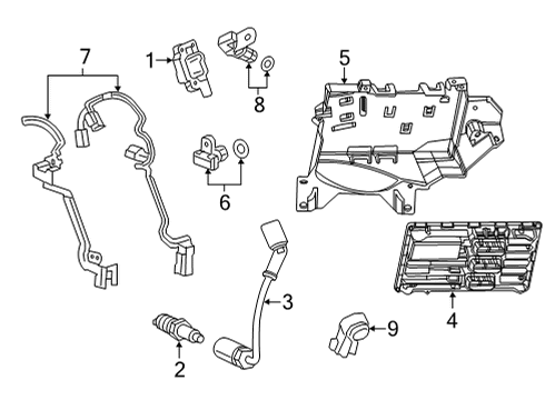 2021 GMC Yukon XL Powertrain Control Diagram 6 - Thumbnail
