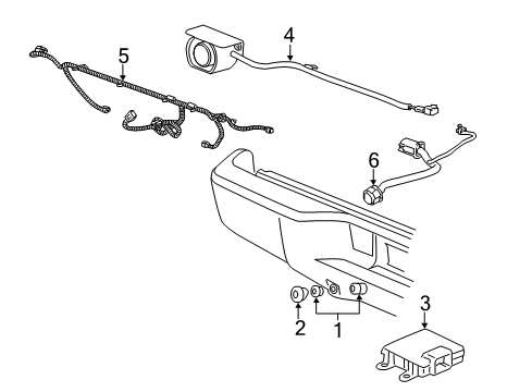 2012 GMC Sierra 2500 HD Electrical Components Diagram