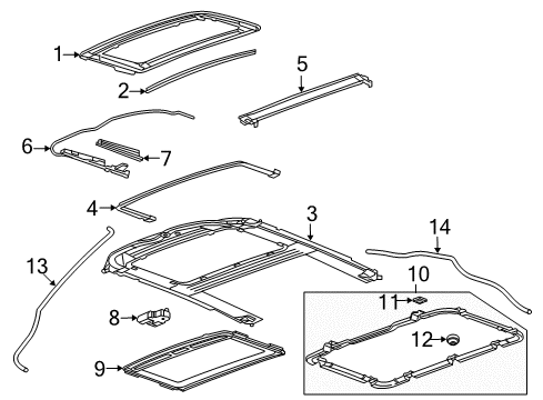 2015 Chevy Cruze Sunroof Diagram