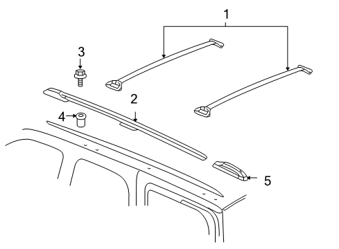 2010 Chevy Tahoe Luggage Carrier Diagram