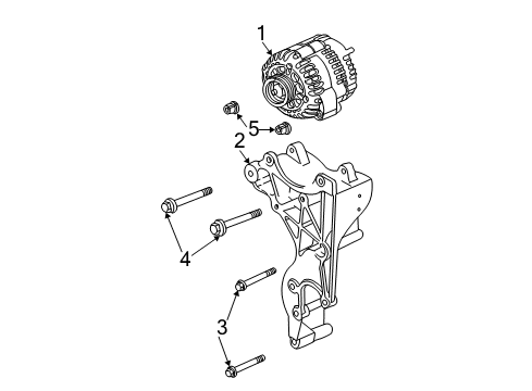 2006 Cadillac Escalade ESV Alternator Diagram