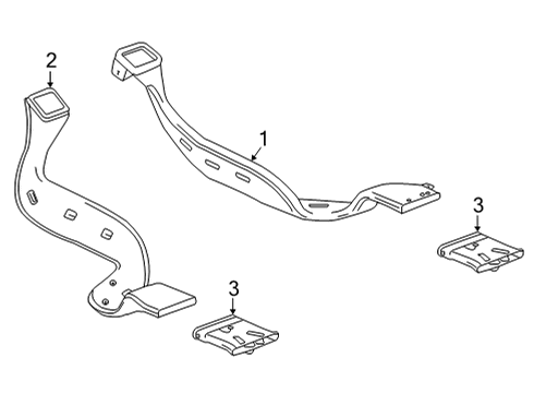 2022 Cadillac Escalade Ducts Diagram 2 - Thumbnail