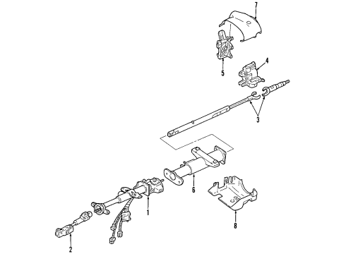 2009 Hummer H3T Ignition Lock Diagram