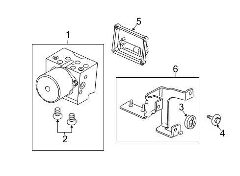 2012 GMC Sierra 2500 HD Anti-Lock Brakes Diagram